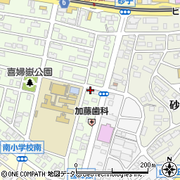 愛知県長久手市喜婦嶽839周辺の地図