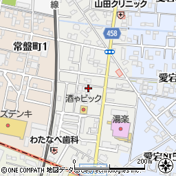 愛知県津島市西愛宕町2丁目51周辺の地図