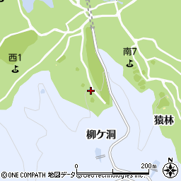 愛知県豊田市摺町柳ケ洞周辺の地図