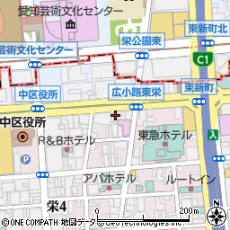 マーチャオ　名古屋栄店周辺の地図