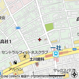 ｉ・ｅｓｔ高社周辺の地図