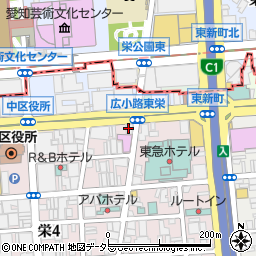 晴快荘 東新町店周辺の地図