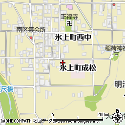 兵庫県丹波市氷上町西中249周辺の地図