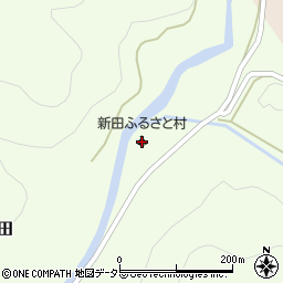 新田ふるさと村周辺の地図