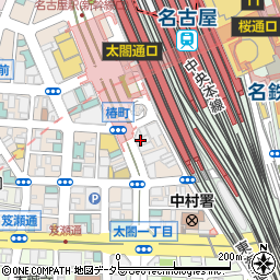 サイゼリヤ名駅太閤通口ビル店周辺の地図
