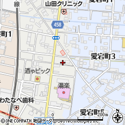 愛知県津島市西愛宕町2丁目185周辺の地図