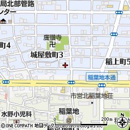 愛知県名古屋市中村区城屋敷町3丁目48周辺の地図