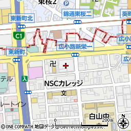 株式会社毎日放送　名古屋支局周辺の地図