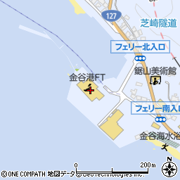 金谷港ＦＴ（東京湾フェリー）周辺の地図