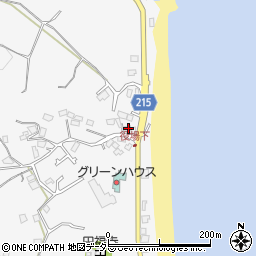 神奈川県三浦市南下浦町金田9周辺の地図