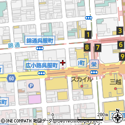 名古屋社交飲食協会周辺の地図