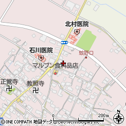 滋賀県愛知郡愛荘町蚊野1701周辺の地図