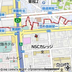 喜久や 名古屋新栄店周辺の地図