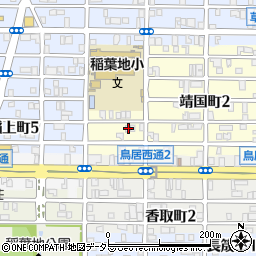 愛知県名古屋市中村区靖国町3丁目72周辺の地図