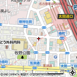 個室居酒屋 とさかや 名古屋駅前店周辺の地図