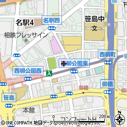 名古屋市役所　交通局交通開発機構コインロッカー保管荷物取扱所周辺の地図