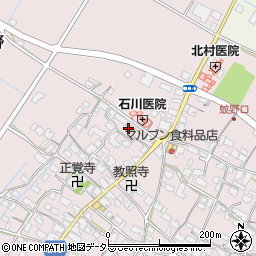 滋賀県愛知郡愛荘町蚊野1694周辺の地図