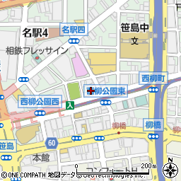 Bishokuバル マル本店周辺の地図