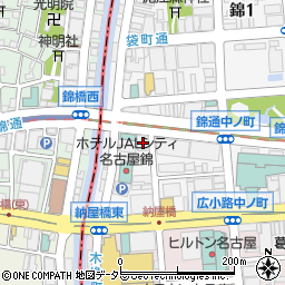 富国生命保険相互会社　名古屋支社・新名古屋営業所周辺の地図