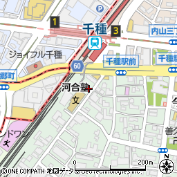 河合塾　美術研究所名古屋周辺の地図