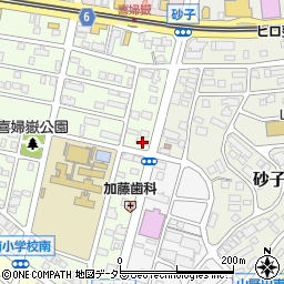 愛知県長久手市喜婦嶽310周辺の地図