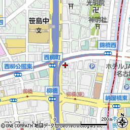 鮨うら山 名駅周辺の地図