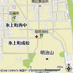 兵庫県丹波市氷上町西中211周辺の地図