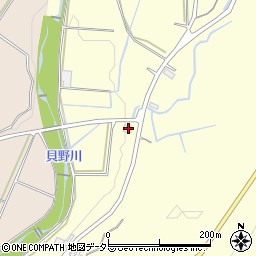 三重県いなべ市北勢町東貝野2797周辺の地図