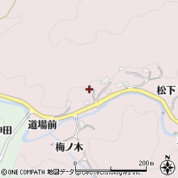 愛知県豊田市小手沢町（梅ノ木）周辺の地図
