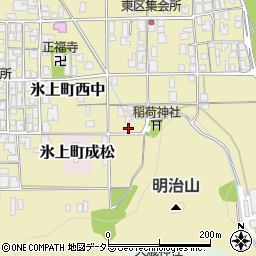 兵庫県丹波市氷上町西中210周辺の地図