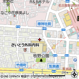 ジャパン株式会社　名古屋営業所周辺の地図