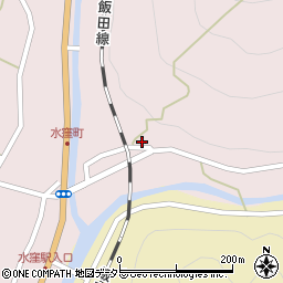 静岡県浜松市天竜区水窪町奥領家3668周辺の地図