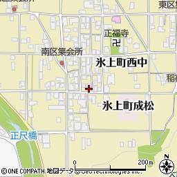 兵庫県丹波市氷上町西中298周辺の地図