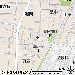 愛知県あま市七宝町下田廻間542-3周辺の地図