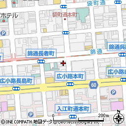 ファミリーマート錦通本町店周辺の地図