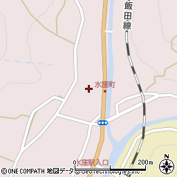 静岡県浜松市天竜区水窪町奥領家3372周辺の地図