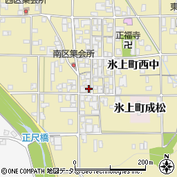 兵庫県丹波市氷上町西中429周辺の地図