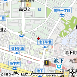 関ヶ原石材株式会社　名古屋支店周辺の地図