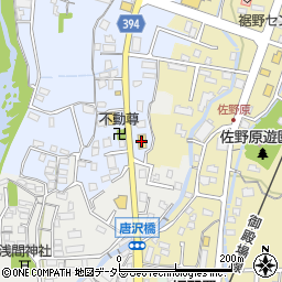 ヤマトヤ裾野店周辺の地図