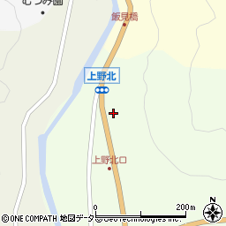 兵庫県宍粟市波賀町上野928-6周辺の地図