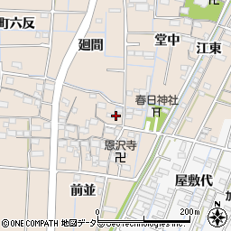 愛知県あま市七宝町下田廻間542周辺の地図
