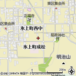 兵庫県丹波市氷上町西中200周辺の地図