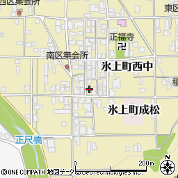 兵庫県丹波市氷上町西中300周辺の地図