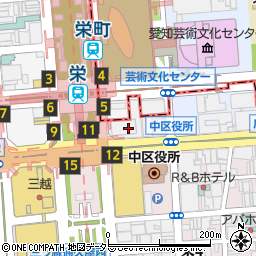 三菱ＵＦＪ信託銀行名古屋支店周辺の地図
