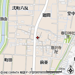 愛知県あま市七宝町下田廻間526周辺の地図