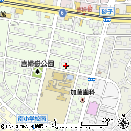 愛知県長久手市喜婦嶽612周辺の地図