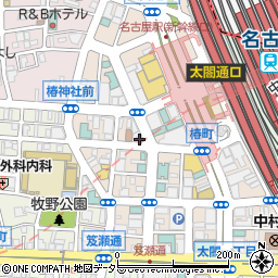 立呑み 焼きとん 大黒 名古屋駅西口店周辺の地図