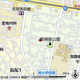 愛知県長久手市喜婦嶽1507周辺の地図
