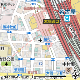 愛知県信用保証協会　総合相談室周辺の地図