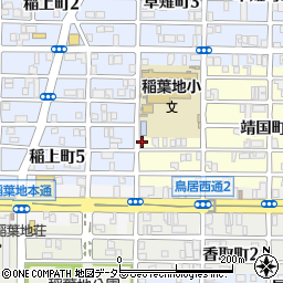 愛知県名古屋市中村区靖国町3丁目64周辺の地図